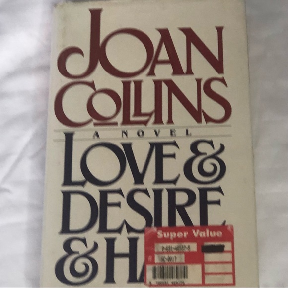 Love Desire and Hate Double Day Book Club hardback book written by Joan Collins - Picture 1 of 4